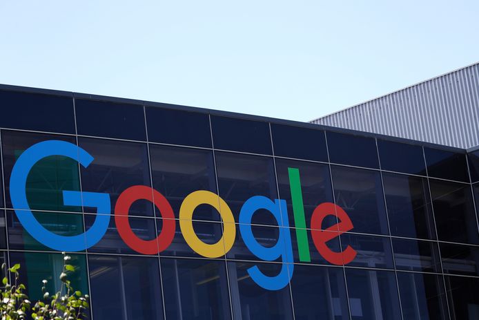 Het hoofdkwartier van Google in California in de VS.