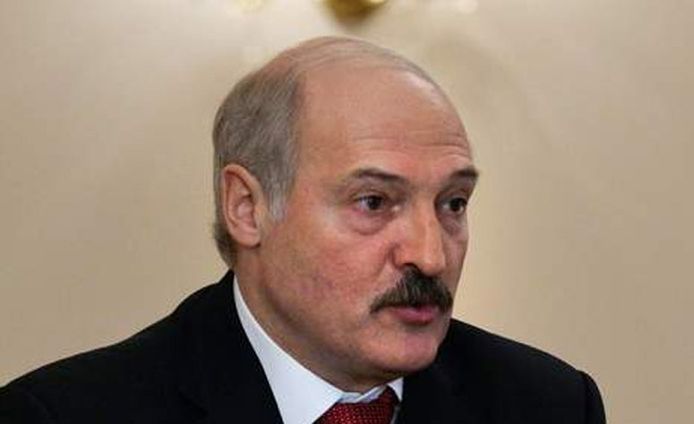 De Wit-Russische president Aleksandr Loekasjenko