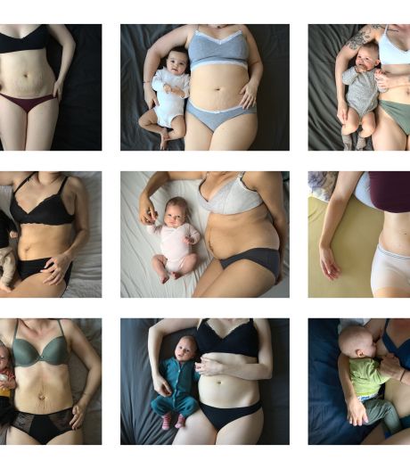 Deze moeders brengen een ode aan het moederlijf: ‘Je mag trots zijn op je lichaam’