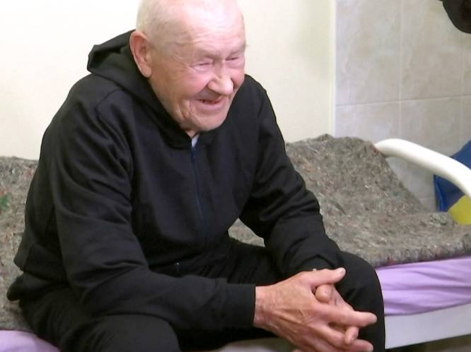 KIJK. 88-jarige Oekraïner Ivan wandelt 's nachts tientallen kilometers om aan Russische militairen te ontsnappen