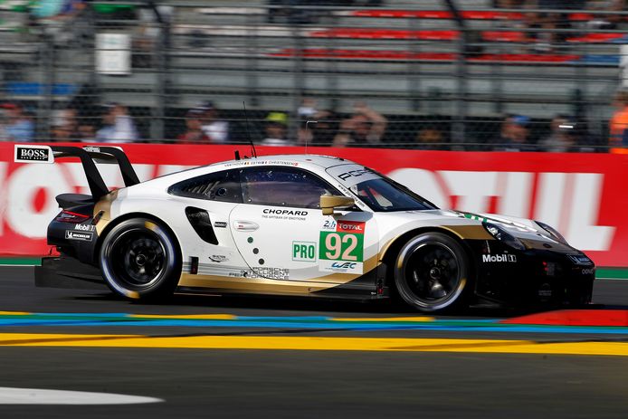 Porsche van Laurens Vanthoor.