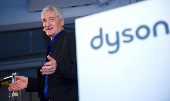 Oprichter James Dyson.
