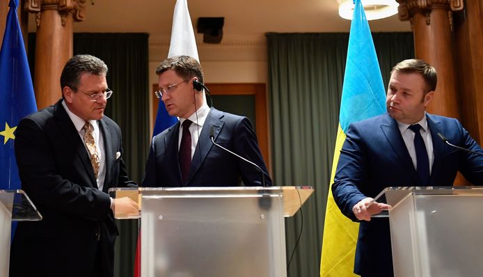 Maros Sefcovic, vicevoorzitter van de Europese Commissie, bemiddelde bij de onderhandelingen tussen Rusland en Oekraïne.