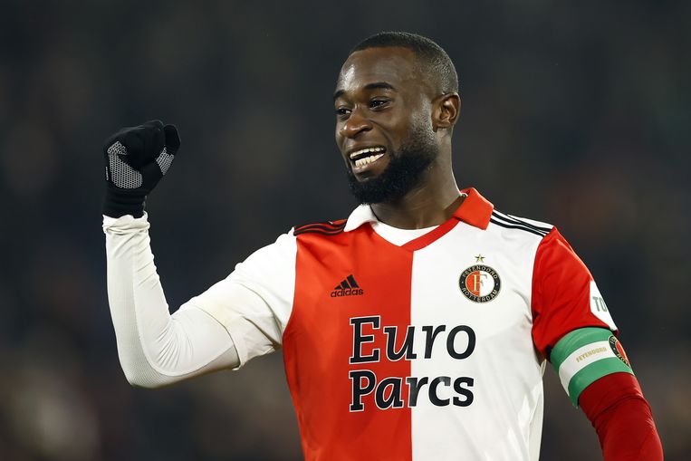 Feyenoord-verdediger Lutsharel Geertruida Beeld ANP