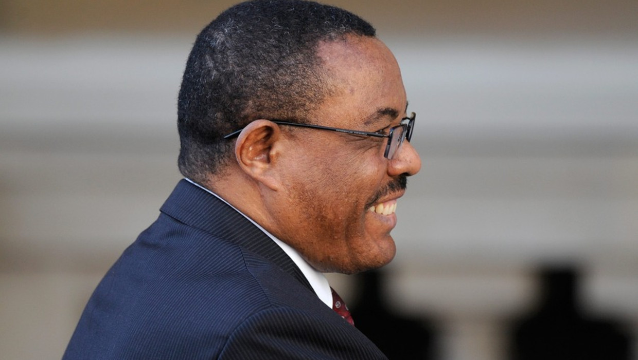 AU-voorzitter Hailemariam Desalegn Beeld epa