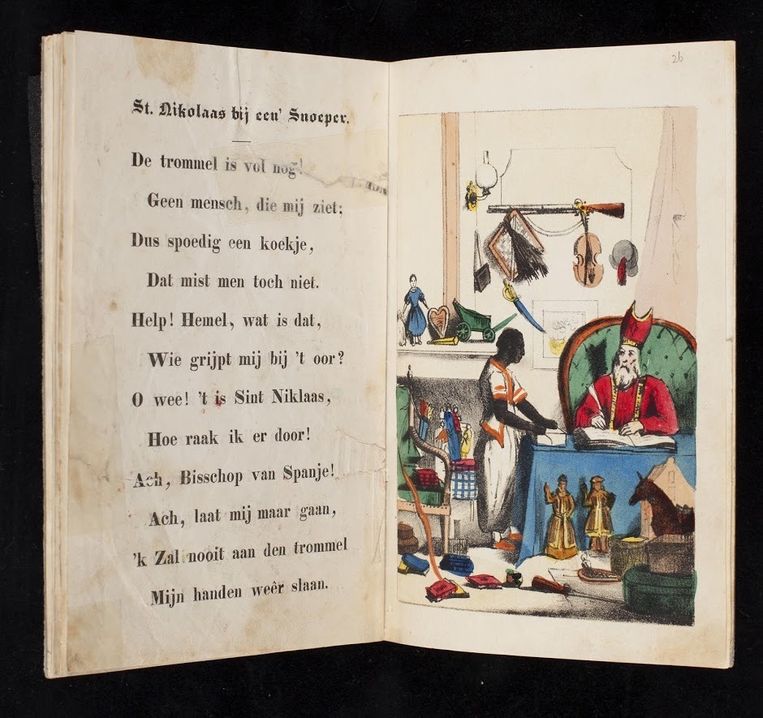Rijksmuseum Toont Geboorte Van Zwarte Piet In Prenten En Boeken De Volkskrant