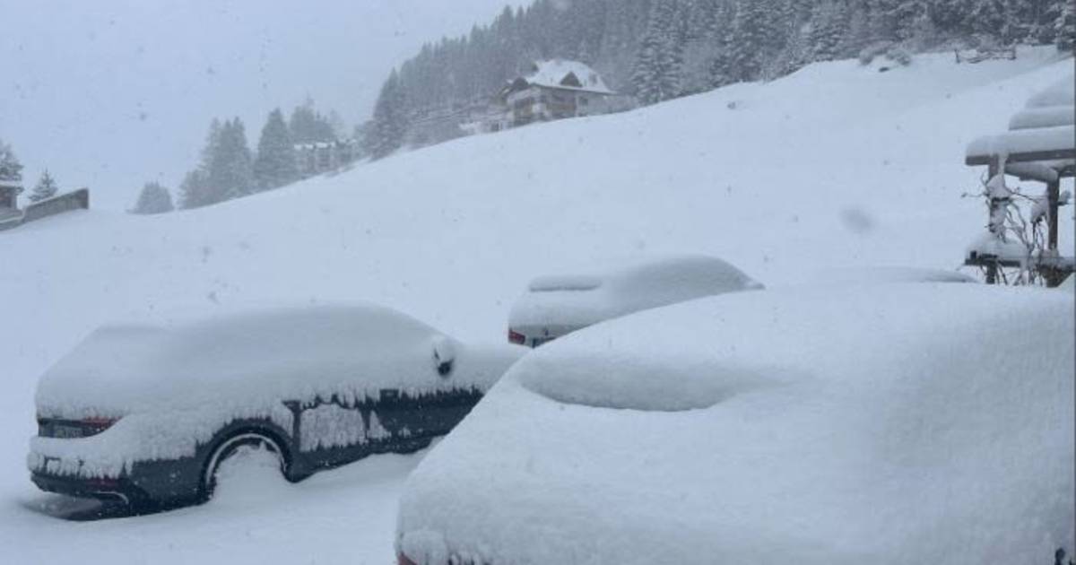 Those who practice winter sports are in luck: heavy snow is expected in the Alps |  outside