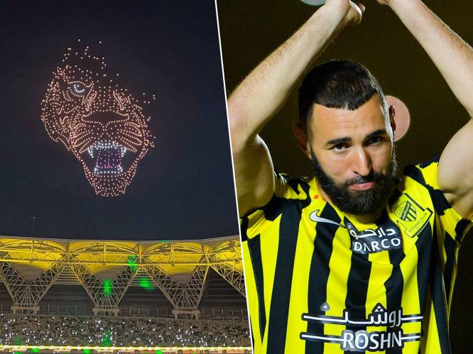 Karim Benzema strijkt monstersalaris van 6,36 euro per seconde op en wordt op grootse wijze voorgesteld: “Als moslim hoor ik in Saoedi-Arabië thuis”