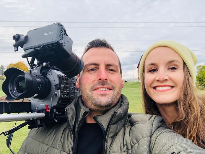 Romina van Camp e il fotografo Stijn de Smit