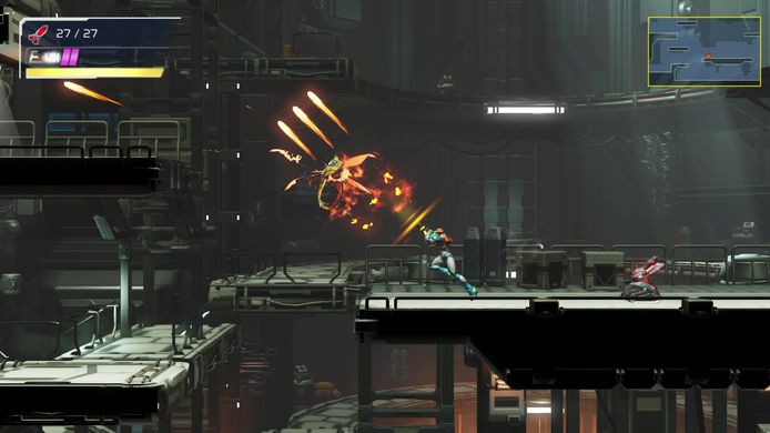 Games, zoals de launchtitel 'Metroid Dread', komen veel beter tot hun recht op het OLED-scherm.