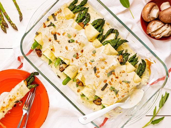 Wat Eten We Vandaag: Cannelloni met groene asperges