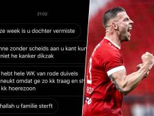 “Ta fille va disparaître”: insulté et menacé sur Instagram, Toby Alderweireld porte plainte 