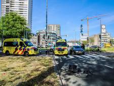 Oudere man zwaargewond bij botsing Prins Alexanderlaan