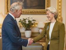 Ursula von der Leyen rencontre le roi Charles III à Windsor
