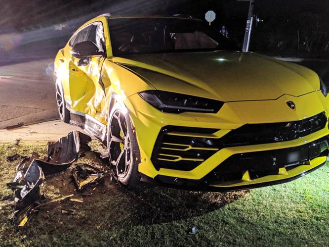 14-jarige steelt auto en crasht tegen Lamborghini tijdens achtervolging