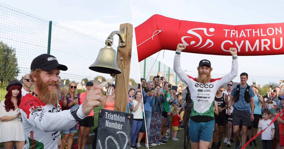 Shaun ran a full triathlon for 105 straight days until a coin told him to stop |  sports