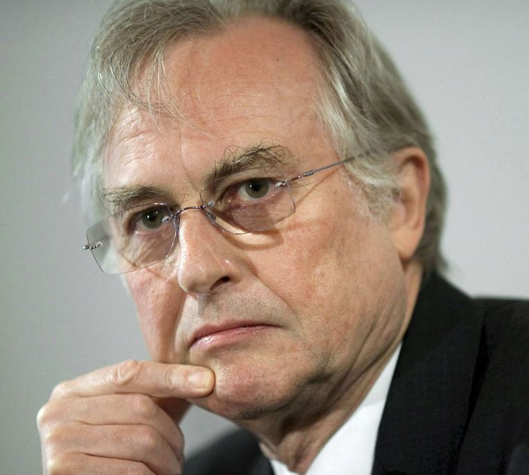 Richard Dawkins. Volgens Roy Speckhardt van de American Humanist Association stelt hij met zijn antireligieuze polemieken atheïsme in een kwaad daglicht Beeld afp