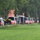 Grote groep boeren verzamelt zich bij Wijster, ook met tractoren