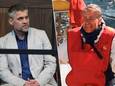 Christian Fobe (59, links), de moordenaar van Jean Hyde (71).