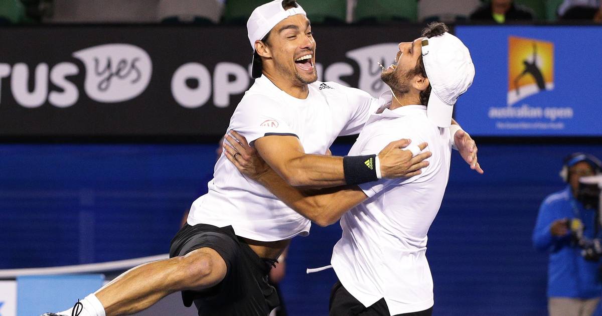 Italianen Bolelli en Fognini winnen dubbelspel ...