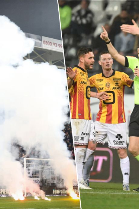 Scène hallucinante: Charleroi-Malines définitivement arrêté à cause des supporters carolos... alors que le Sporting menait au score