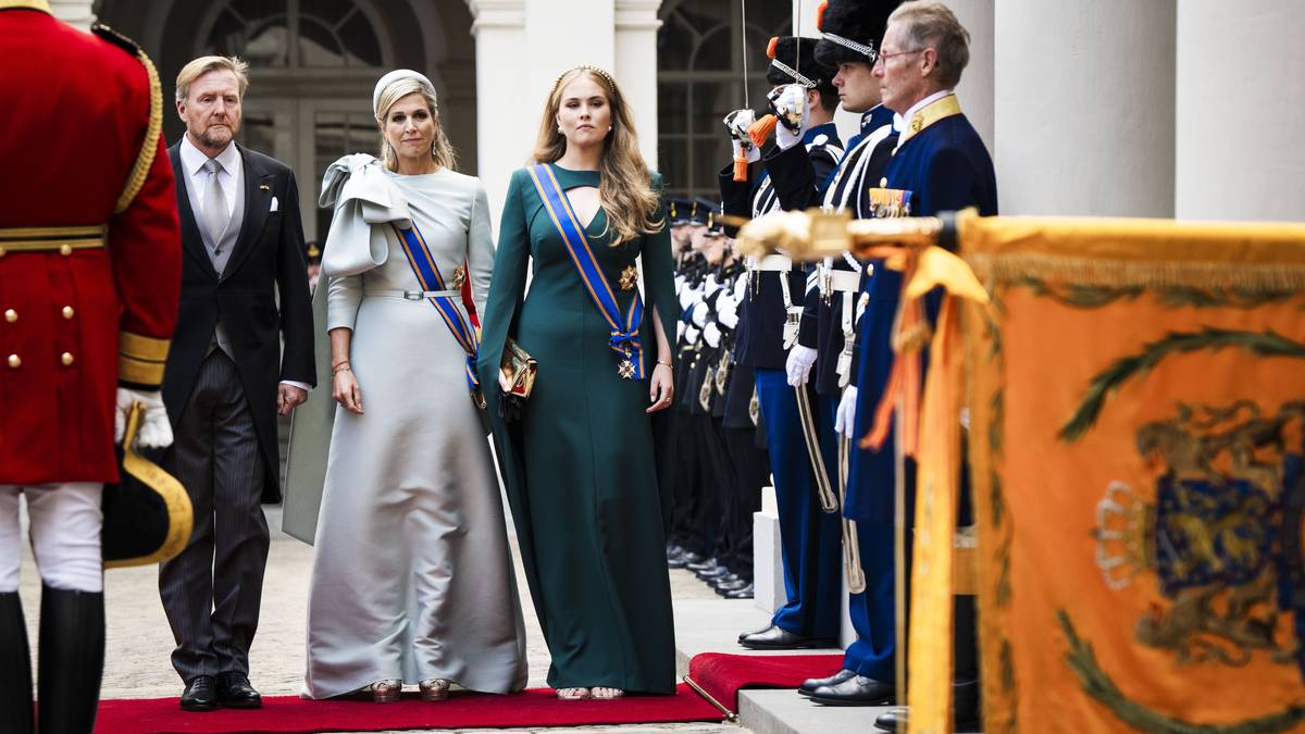 Mode op Prinsjesdag prinses Alexia scoort met jurk uit kast van Maxima PRINSJESDAG 2024 AD