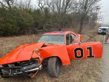 Auto uit tv-serie Dukes of Hazzard gecrasht in VS