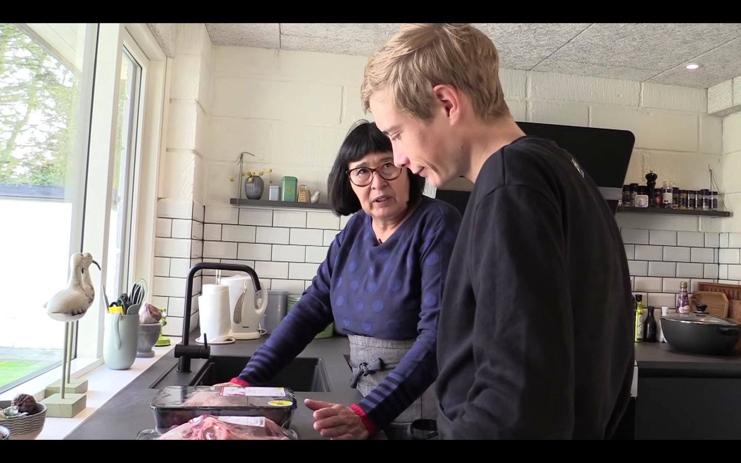 Vier jaar geleden nog op de visveiling en een gele trui met een