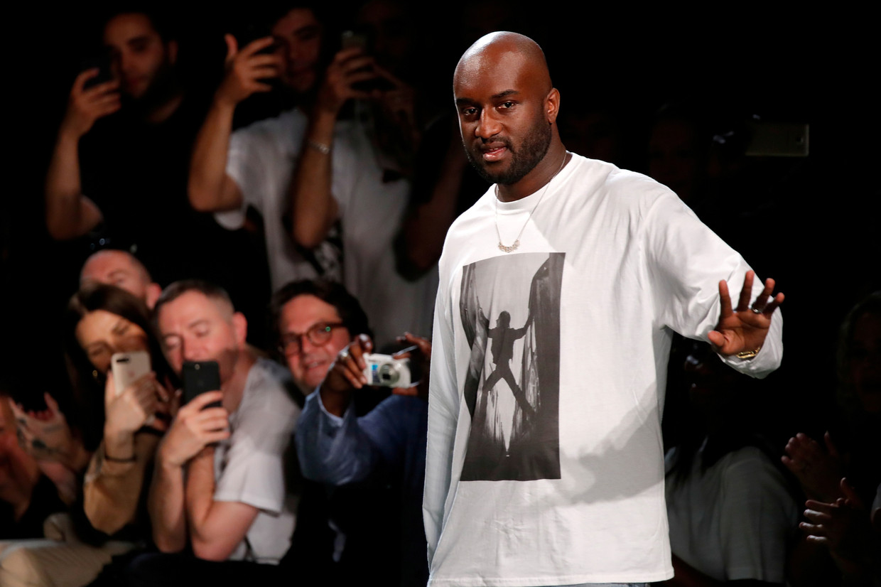 Virgil Abloh schudde in 2018, het jaar waarin hij doorbrak op het internationale modetoneel, bij Louis Vuitton de boel flink op. Beeld REUTERS