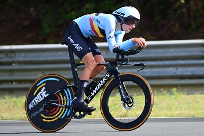 The women’s promising team has started their time trial: is a second Belgian medal possible?