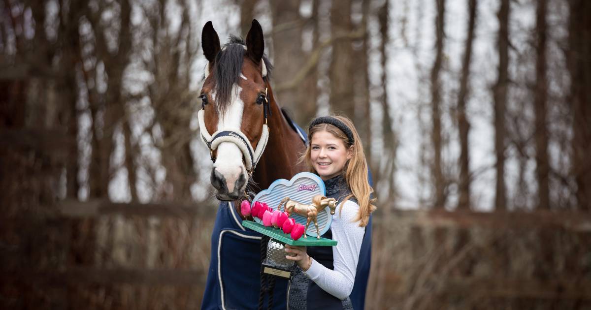 Jasmijn (14) uit Ellemeet houdt van winnen, tijdens wedstrijden én op tv