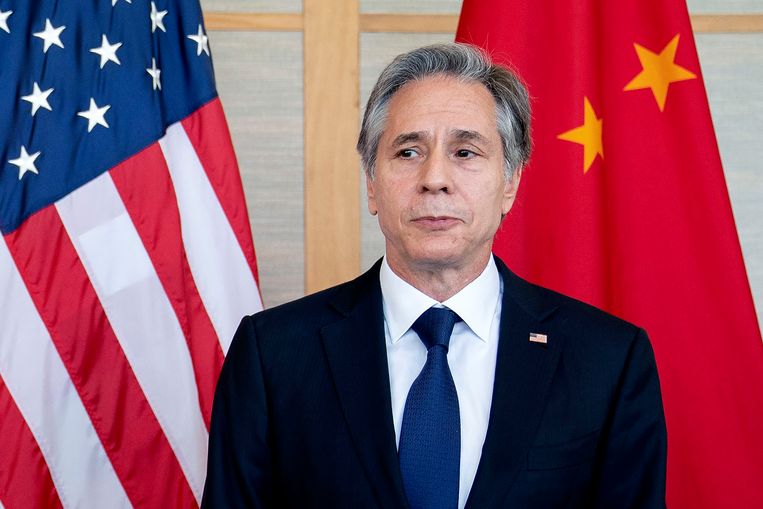 Amerikaanse minister van Buitenlandse Zaken Antony Blinken stelt zijn reis naar China uit. Beeld AP