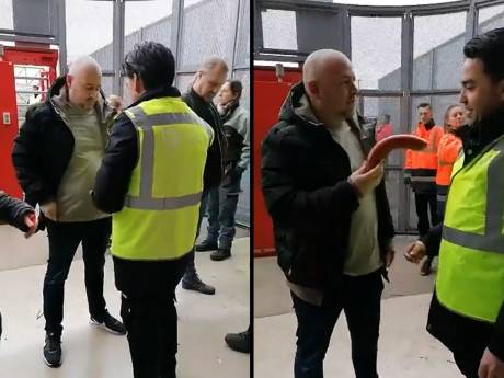 Fouilleren bij De Grolsch Veste? Feyenoordfan heeft na controle bijzondere verrassing voor steward