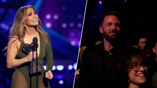 “Jullie laten mijn droom uitkomen”: Jennifer Lopez krijgt Icon Award en bedankt fans (en Ben Affleck kijkt trots toe)