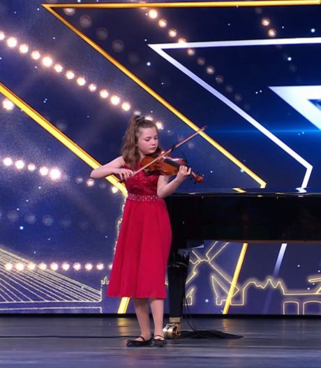 Ruim 1,1 miljoen kijkers zien violiste Eline (11) jury omverblazen in Holland’s Got Talent