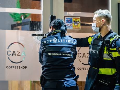 Twee minderjarigen en 19-jarige Amsterdammer  opgepakt voor beschieten Tilburgse coffeeshop Caza