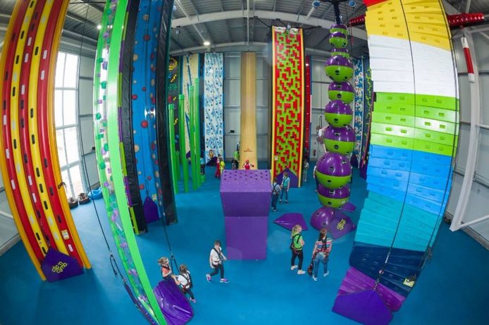 Een van de grootste indoor sport- en spelcentra van Nederland opent in juni zijn deuren in The Wall.
