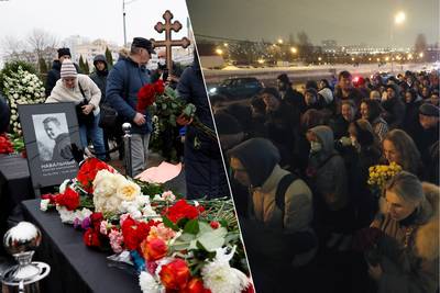 Russische oppositieleider Navalny onder grote belangstelling begraven, minstens 45 personen aangehouden volgens NGO