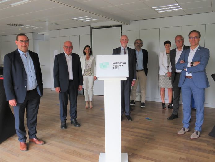 De opstart van het Ziekenhuisnetwerk Gent, in maart 2020