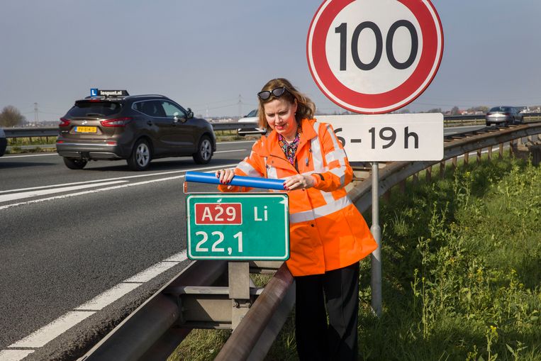 Minister Cora van Nieuwenhuizen van Infrastructuur en Waterstaat. Beeld ANP / Hollandse Hoogte