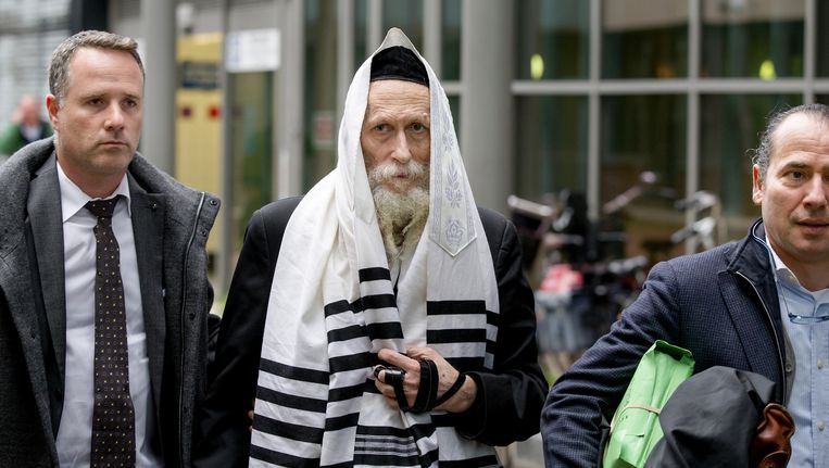 De van ontucht verdachte Israelische rabbijn Eliezer Berland. Beeld anp