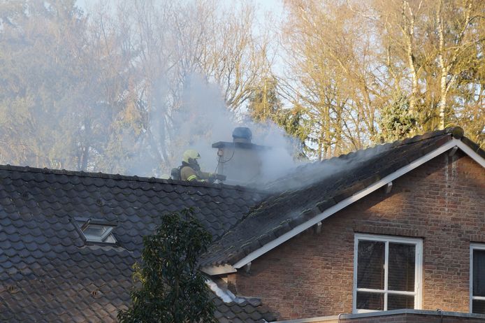 Bij restaurant Duinrand in Drunen woedde een brandje.