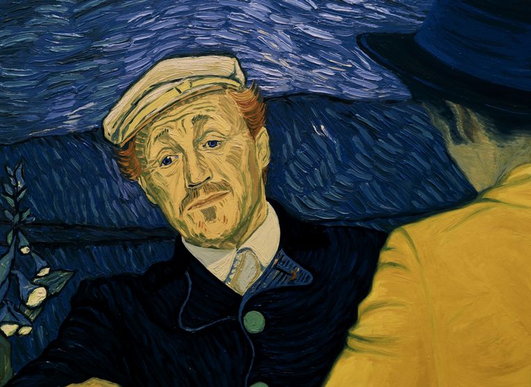 Dr. Gachet (Jerome Flynn) in 'Loving Vincent'. Beeld RV