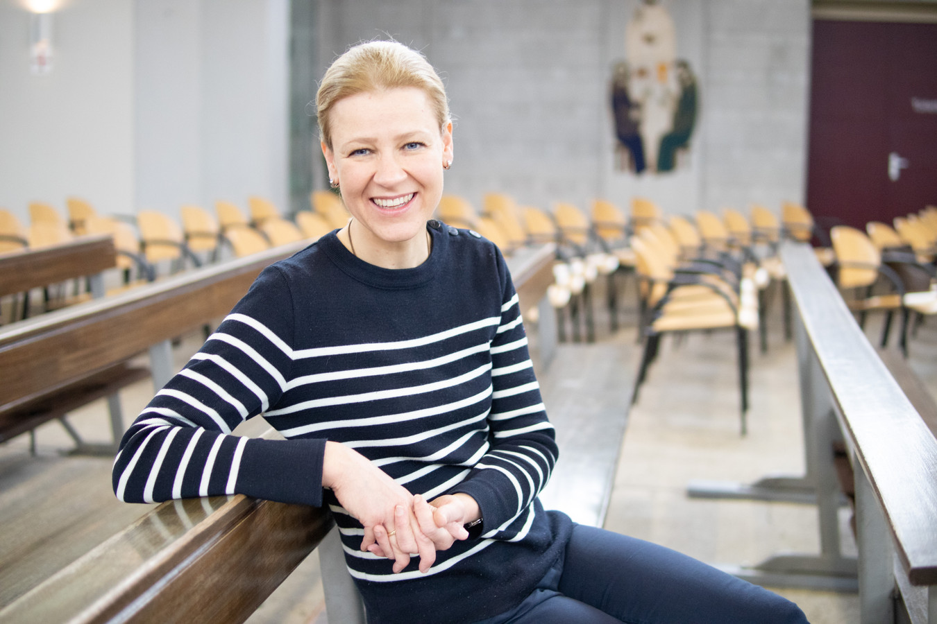 Esther is vrijwilligster in de Elisabethparochie in Terneuzen.