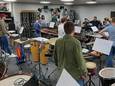 Slagwerkgroep Harmonie Sint Cecilia in Asten.