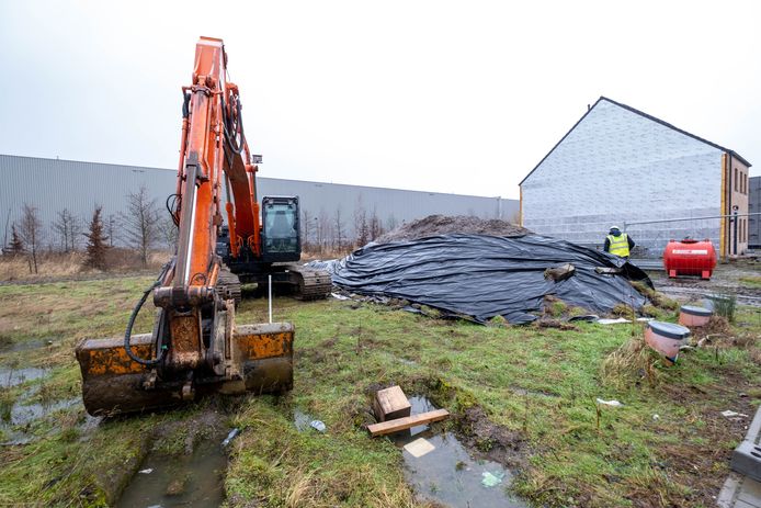 OVAM start met het afgraven van met PFOS vervuilde grond in de Pulpstraat in Blaasveld