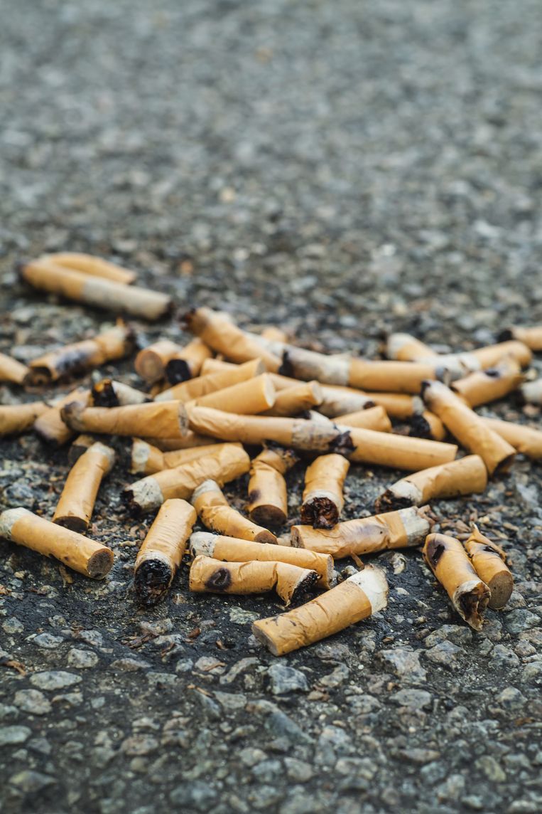 19.800 euro boete voor sigarettenpeuken op straat De