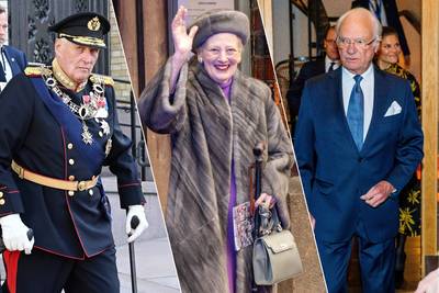 Na afscheid van Margrethe (83), gaan koning Harald (86) en koning Carl Gustaf (77) wel door tot bittere einde?
