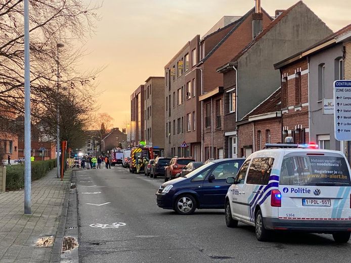 Een zware gasontploffing in Turnhout