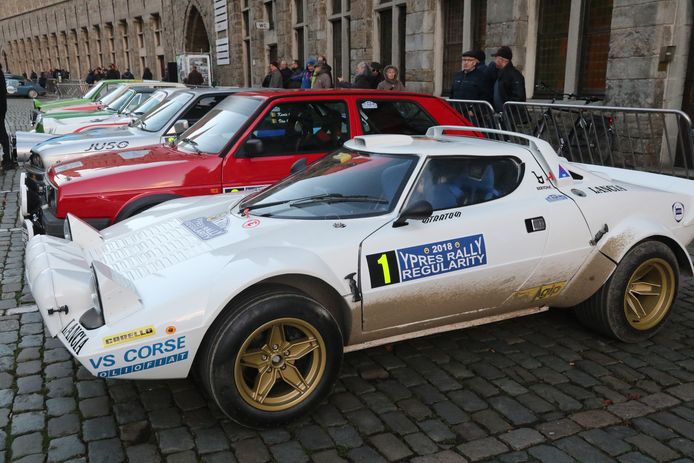 Aan de Ypres Historic Regularity namen vorig jaar mooie bolides deel, zoals deze Lancia Stratos.